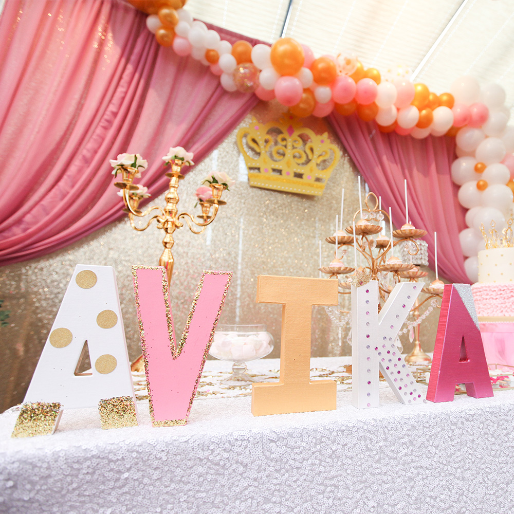 Princess party table